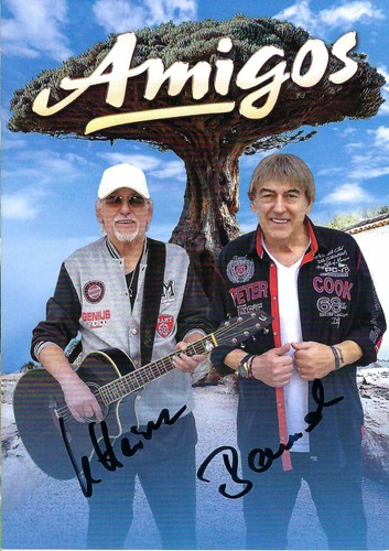 Amigos autogrammkarte 10x15 - 10x15, cm