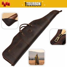 TOURBON Gewehrkoffer Leder