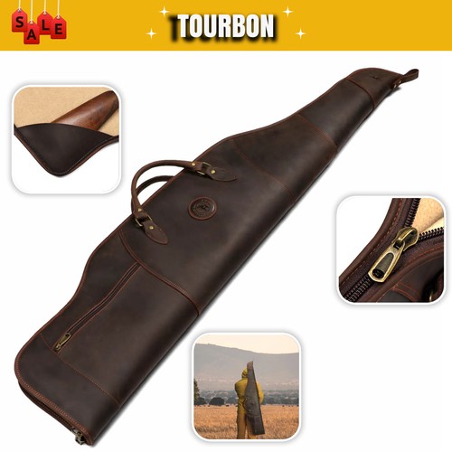 Tourbon gewehrkoffer leder - gewehrkoffer,