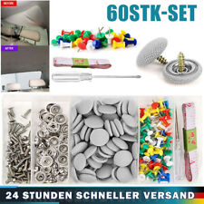 60Stk. Für Reparatur Dachhimmel Befestigung Auto Dach Schnalle Schnappnieten