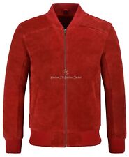 Herren 70er Bomber Echt Leder