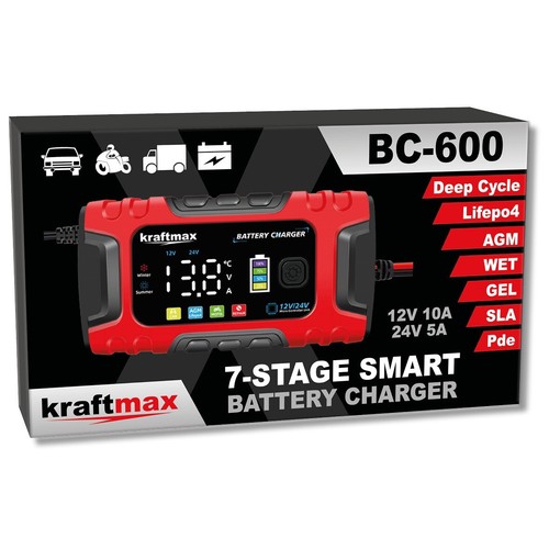 Kraftmax 600 kfz ladegerät - bc-600,