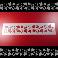 Bordüre schablone efeu ranke - efeu,