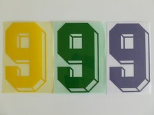 Flock gelb grün lila für