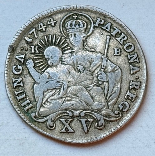 Habsburg kreuzer 1744 - 1744, kb