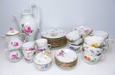 Meißen Blumen Tee Mokka