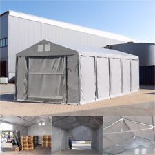 Lagerzelt 4x8-8x16 m Zelthalle Industriezelt stabil mit HOCHZIEHTOR ganzjährig