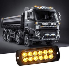 4Stk LED Strobe Blitzer Gelb