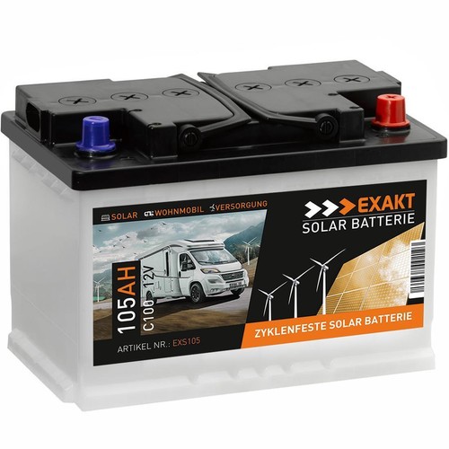 Solarbatterie 105ah 12v - 105ah,