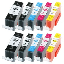 10 Druckerpatronen XL mit Chip