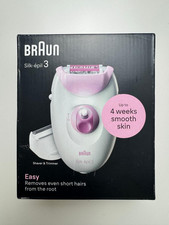Braun Silk-épil 3 3-031 – neu, getestet, Epilierer + Aufsätze, OVP