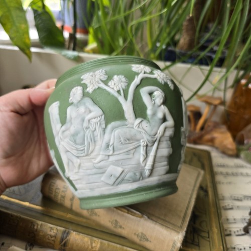 Vintage pflanztopf übertopf - pflanztopf,