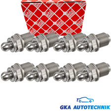 8x febi Ventilstößel für