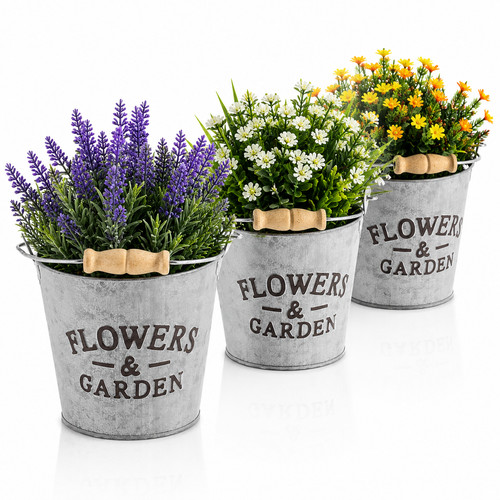 3er set blumentopf - set, aus
