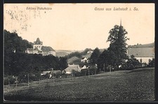 Liebstadt i. Sa., Schloss Kukukstein, Ansichtskarte 