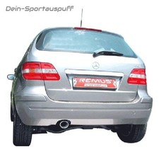 Remus Edelstahl Endrohrbogen Mercedes B-Klasse (W245) B200 CDI 97x80mm oval