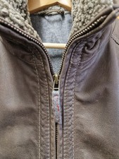 Strellson Herren Lederjacke braun Gr. 52 extra Innenjacke