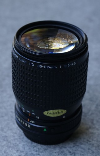 Objektiv schiebezoom canon - objektiv,