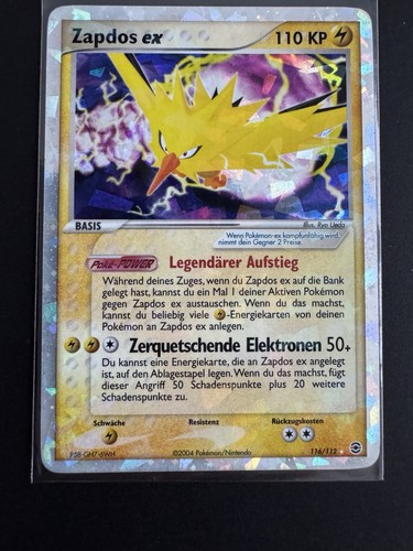 Pokémon zapdos 116 112 ex - pokémon,