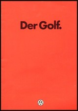 VW Golf 2 Prospekt, 8.1984 mit