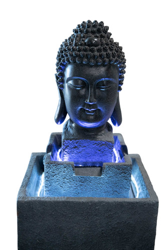 Brunnen skulptur buddha - buddha, kopf