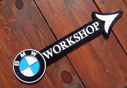 Schönes bmw parkpfeil guss - parkpfeil,