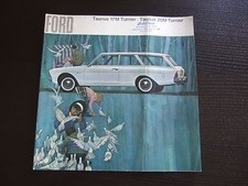 Prospekt Übergröße! FORD 17M Turnier 20M Turnier 1967