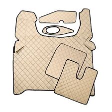 LKW Fußmatten Für MAN TGX ab 2020 - Tunnelabdeckung Truck LKW Beige Automatik