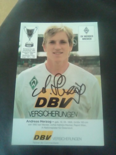 Werder bremen andreas - bremen, herzog