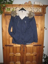 Anorak, Parka* H&M* Gr.40* blau* wenig getragen