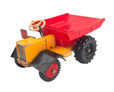 Steiff Nr8830/22 Autoschütter Dumper FrontKipper Holz Blech Spielzeug Kunststoff