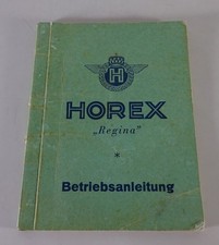Betriebsanleitung / Handbuch Horex Regina Stand 1950 Horex Columbus Werk K.G.