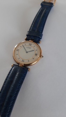 Cartier vermeil quarz kal - cartier,