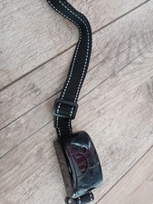 aufladbares Anti Bell Halsband * Schwarz Gr. M * Vibration & Töne * Neuw. * Hund