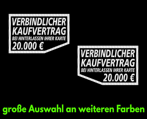 Auto aufkleber nix verkaufen - auto,