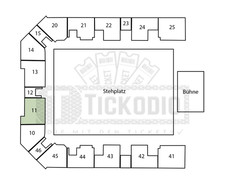 PUR TICKETS OLDENBURG 09.12.26 BLOCK 12 SITZPLÄTZE