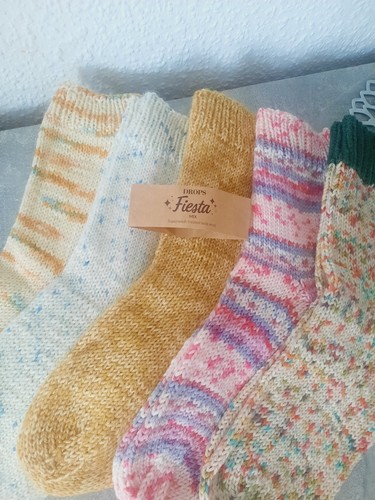 Selbstgestrickte socken 41 - socken, 40-41