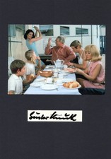 Gustav Knuth+ - seltenes original Autogramm - "SALTO MORTALE"