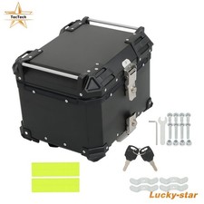 Black Motorcycle 45L Top Case