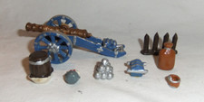 Zinnfiguren kanone mit - h,