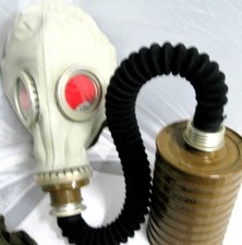  Gasmaske Maske Mundschutz Gesichtsmaske Schutzhandschuhe  ABC Schutzkleidung  