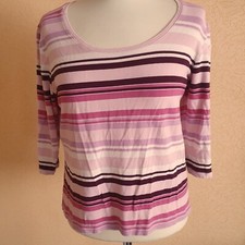 Olsen Stretch T-Shirt Gr. 38/40 Rosatöne, sehr gepflegt