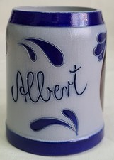 Bierkrug mit namen albert - bierkrug,