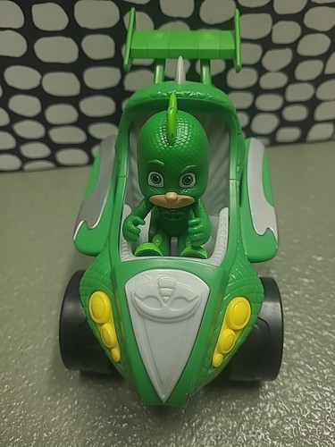 Gecko mit fahrzeug masks - mit, pj