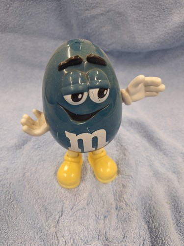Werbefigur spender blau - m&m,