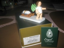 Wendt&Kühn Sonderedition Engel mit Dresdner Stollen, braunes Haar, neu in OVP