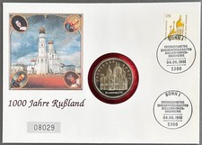 Numisbrief "1000 Jahre