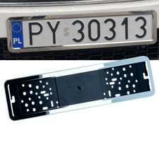 Kennzeichenhalter Edelstahl