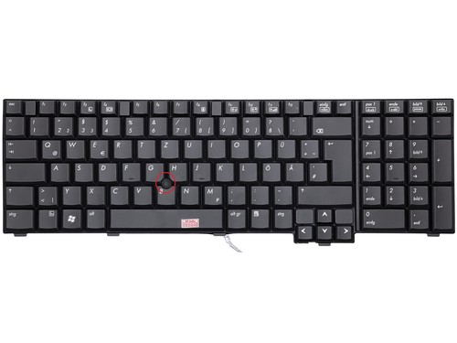Tastatur keyboard mit - de,