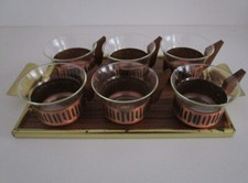 6er Set Vintage Teegläser mit